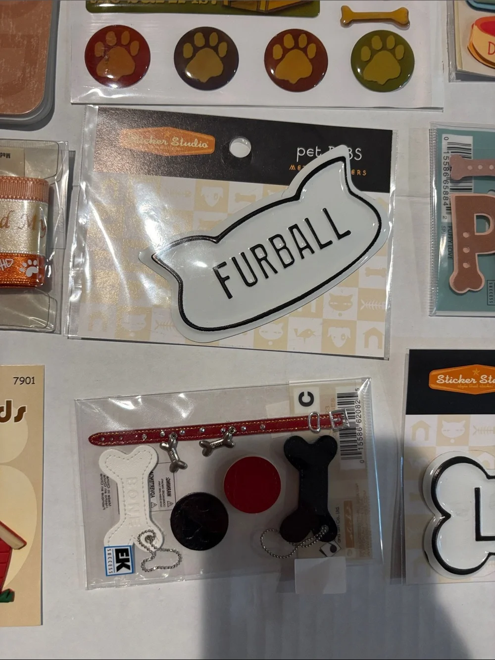Scrapbooking Dog & Puppy Sticker Pack - Assorted lot 10